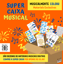 super caixa musical - musicalmente colorê